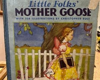 Vintage Mother Goose Book