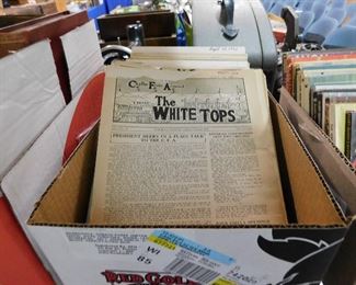 The White Tops Circus Magazines
