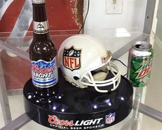 COORS LIGHT /NFL lighted display