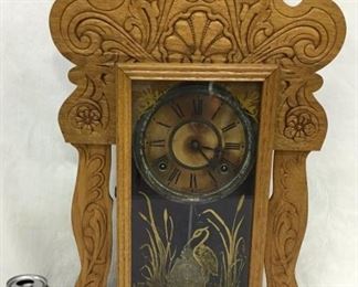 Antique Gingerbread 8-Day clock by Sessions