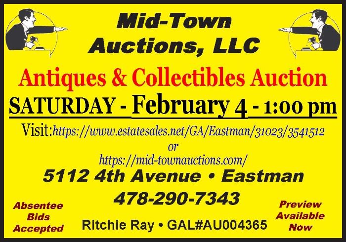 Feb -4  Auction Ad