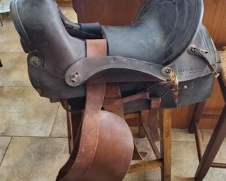 Vintage saddle
