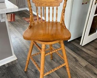 Counter-height bar stools (3)