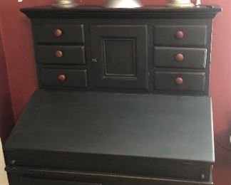 Painted Green Secretary by Thomasville