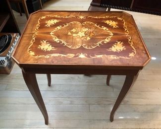 One of Two Italian Game Tables 