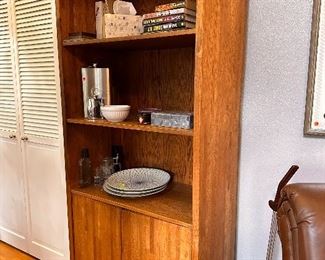 Wood Display Storage Cabinet