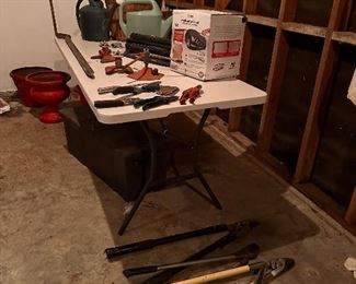 Assorted Yard and Garage Tools