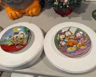 Garfield Calendar Plates