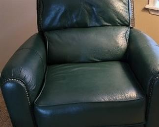 New Lane recliner dark green