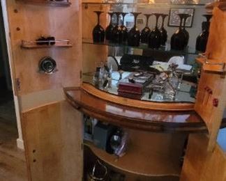 Burwood cabinet opened