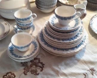 Wedgwood  Queensware 
Service for 4 four