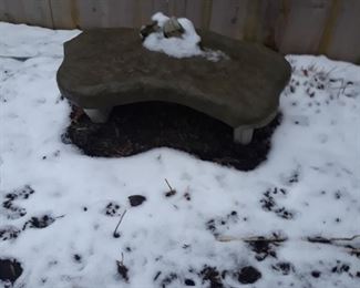 Concrete  bench