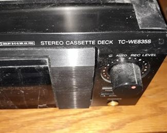 Sony Stereo Cassette Deck TC-WE835