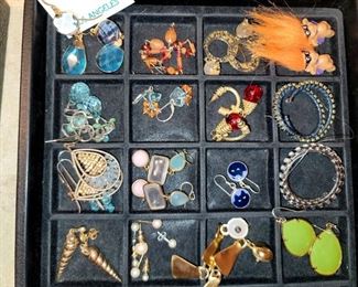 Boutique Jewelry - earrings and brooches