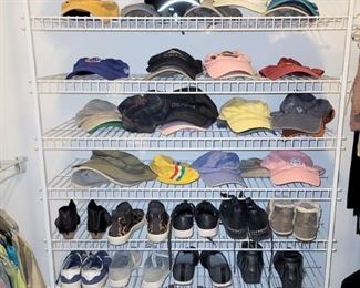 shoes and hats