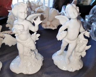 Dresden cherub figurines