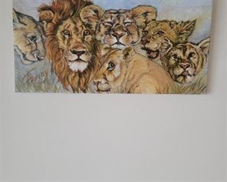Lion art
