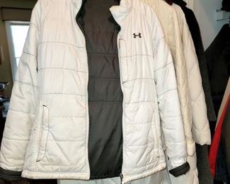 Under Armour women's jacket (sm) and other white women's jackets