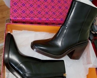 Tory Burch Ankle Boots - new in box size 9
