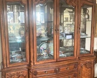 Plenty of storage AND display areas