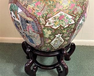 Another Asian planter/fish bowl