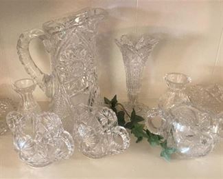 Cut glass selections