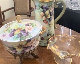 More hand-painted china