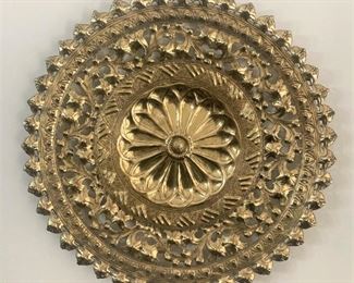 One of two pieces of matching wall art