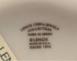 Lenox  China Jewels Collection "Millennium  Edition" (Made in the USA)