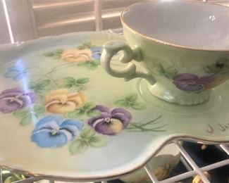 Pansies - signed by the artist