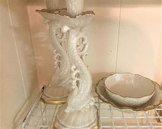 Lenox candleholders