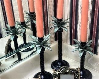 Candleholders; small frames