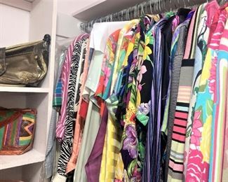 Some of the many clothes