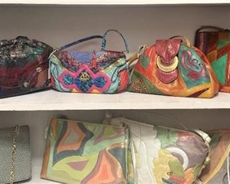 Colorful purses