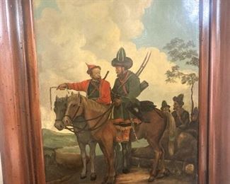 Original art of Prussian Warriors (Consigned pictures once purchased from the Wilton Fair Estate)