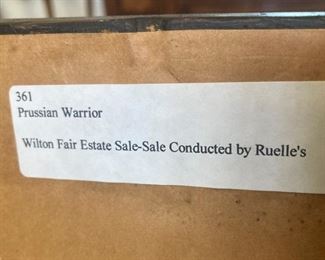 Original art of Prussian Warriors (Consigned pictures once purchased from the Wilton Fair Estate)