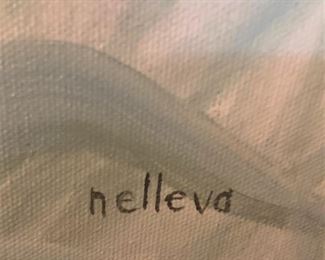 Artist - the late Tylerite Nelleva Hallmark