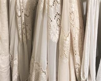 Sheers and table cloths