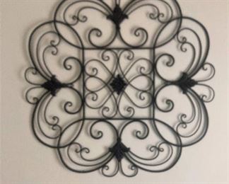 One of several pieces of wall décor