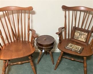 Maple Windsor  chairs