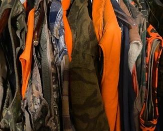 LOTS and LOTS of hunting Clothes!!!!!