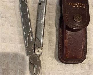 Leatherman with Leather Case