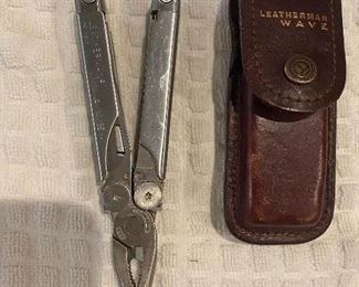 Leatherman with Leather case