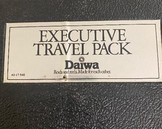 Nice   DAIWA  "hard"  Executive Travel Pack Fishing Rod!