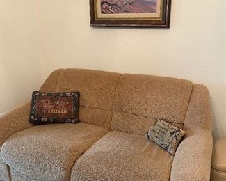 Loveseat or small sofa.....