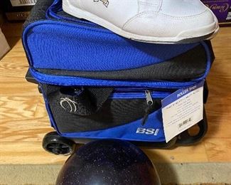 Bowling Ball with Bowling Ball Bag &  Bowling Shoes!