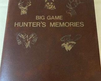 Like New Big Game Hunter's Memories Book!