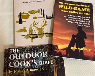 Wild Game  COOKBOOKS!