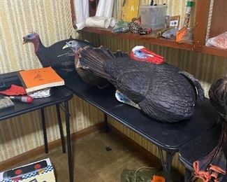 TURKEY DECOYS!!!  Nice!!!