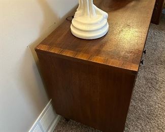 Mid-Century Modern MCM Walnut Credenza by Paul Browning for Stanley